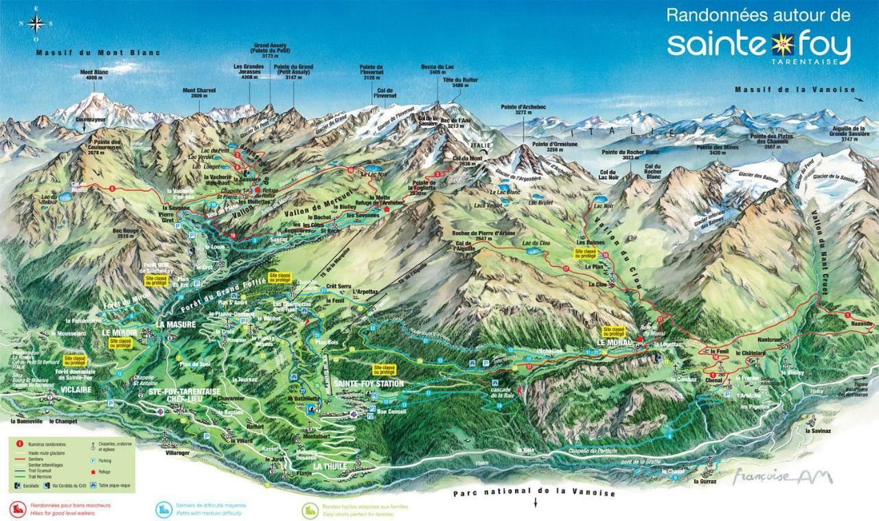 Appartamento Arpege Des Neiges Sainte-Foy-Tarentaise Esterno foto
